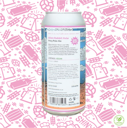 Alien Rabbit Hole (Hazy Pale Ale) 4.6%