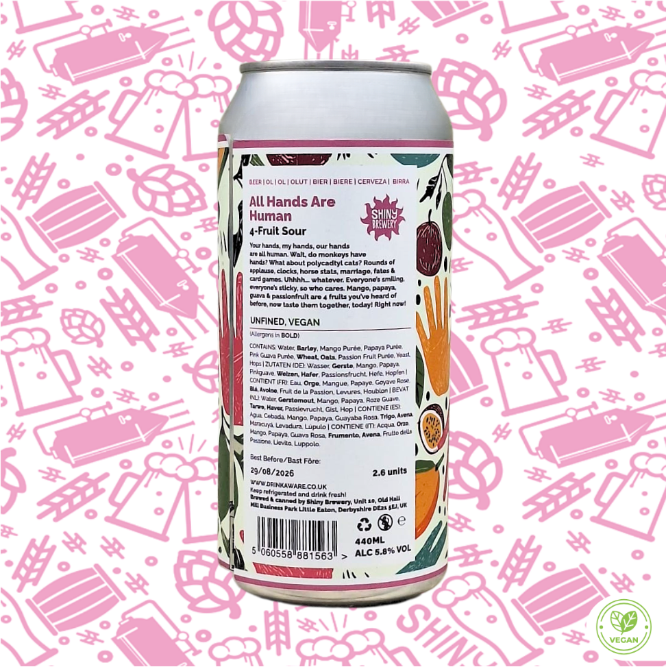 All Hands Are Human (4-Fruit Sour) 5.8% * Pre Order - Available 27/11/25 *