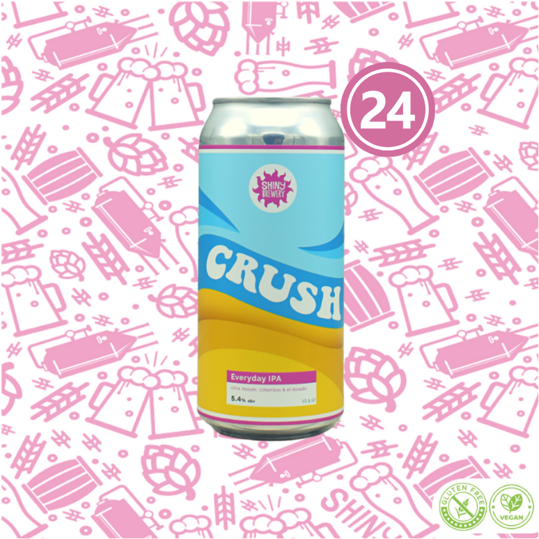 Crush (Everyday IPA) 5.4% Gluten Free 24 Can Box