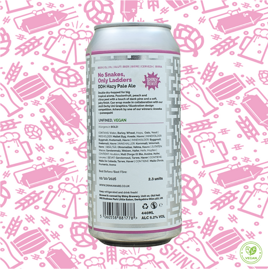 No Snakes, Only Ladders (DDH Hazy Pale Ale) 5.2% * AVAILABLE 03/04/26 *