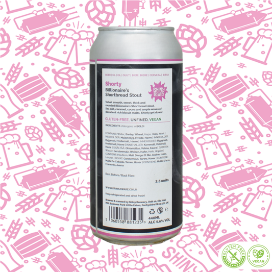 Shorty (Billionaire's Shortbread Stout) 5.6% (GF)