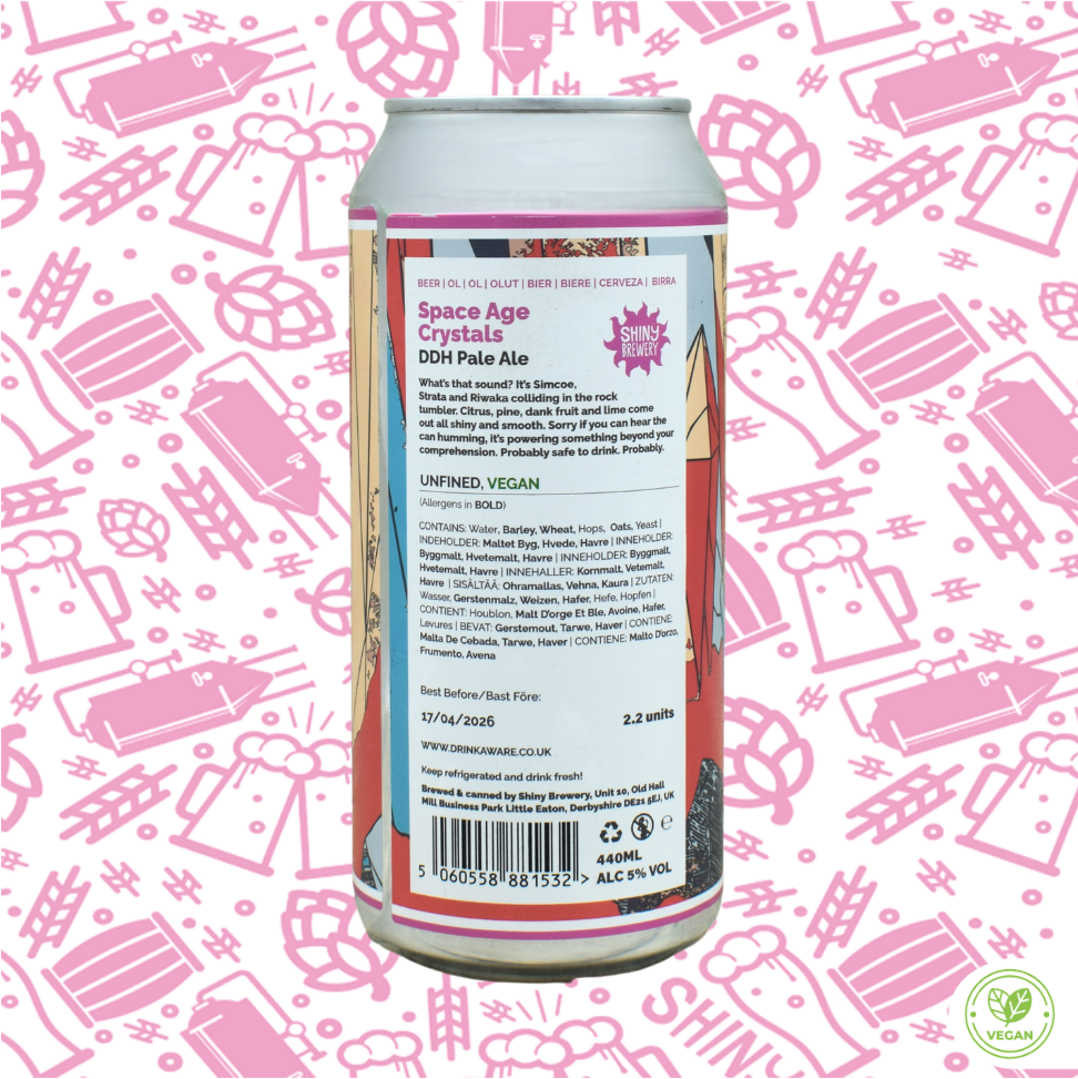 Space Age Crystals (DDH Pale) 5.0% *NEW*