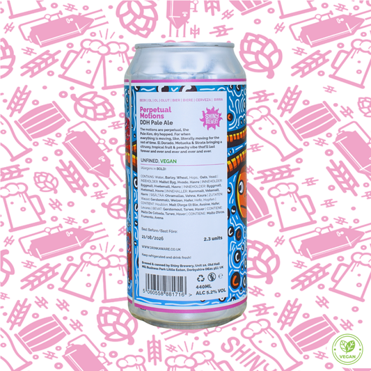 Perpetual Motions (DDH Pale Ale) 5.2% AVAILABLE FEBRUARY 20TH