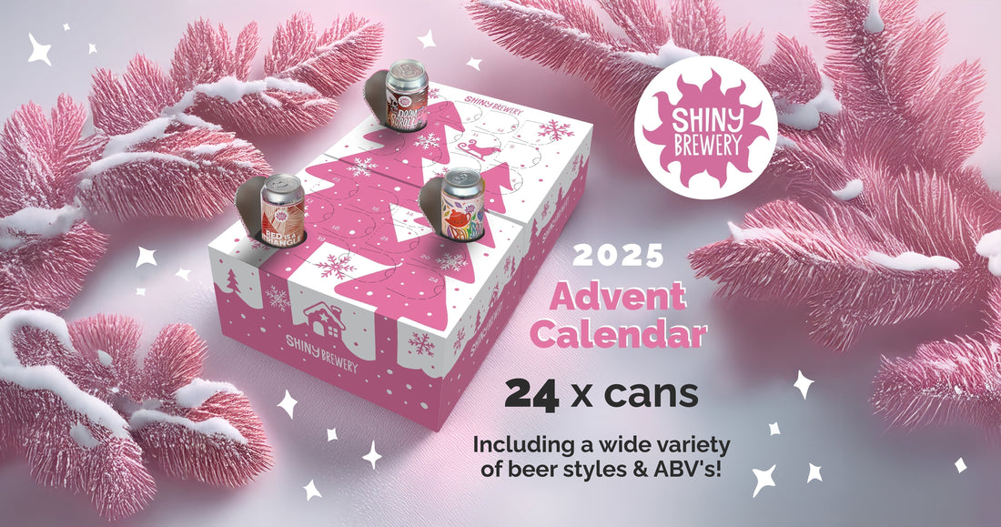 Shiny Brewery Craft Beer Advent Calendar 2025 box