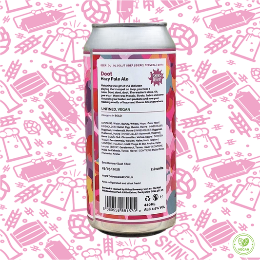 Doot (Hazy Pale Ale) 4.6% * Pre Order - Available 27/11/25 *