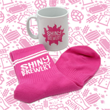 Shiny Brewery Mug & Sock Giftset