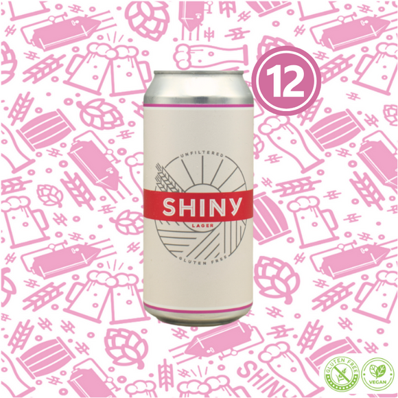 Shiny - Gluten Free Lager 4.5% 12 Can Box