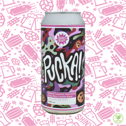 Pucka! (Salted Caramel Chocolate Chip Miso Cookie Stout) 6.5% *NEW*
