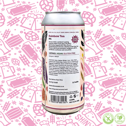 Rainbow Tea (IPA) 6.2% (GF)