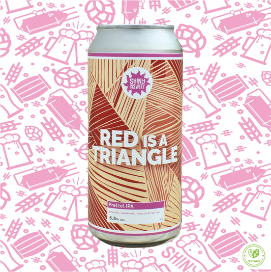 Red is a Triangle (Pretzel IPA) 5.5% *NEW*
