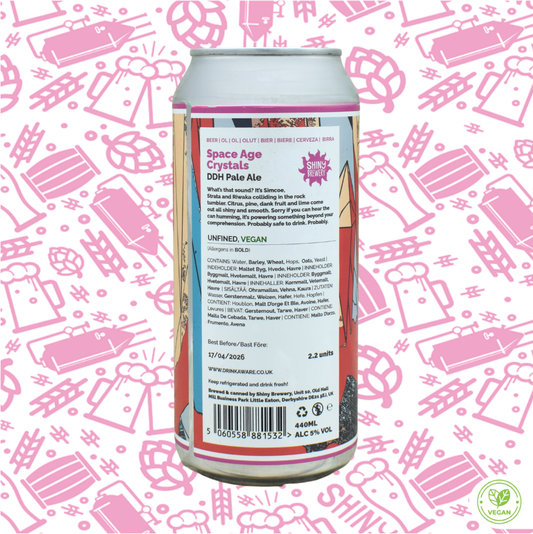 Space Age Crystals (DDH Pale) 5.0% *NEW*