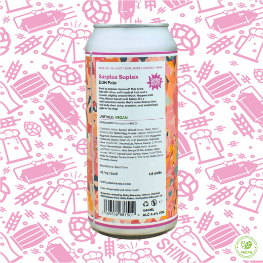 Surplus Suplex (Pale Ale) 4.4%