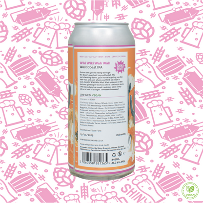 Wiki Wiki Wah Wah (West Coast IPA) 6.0%