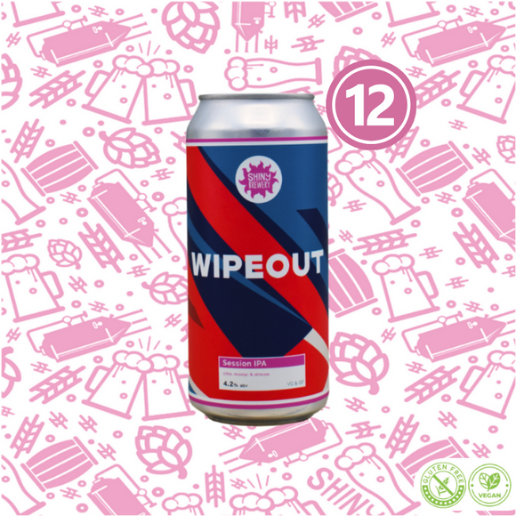 Shiny - Gluten Free Wipeout Session IPA 4.2% 12 Can Box