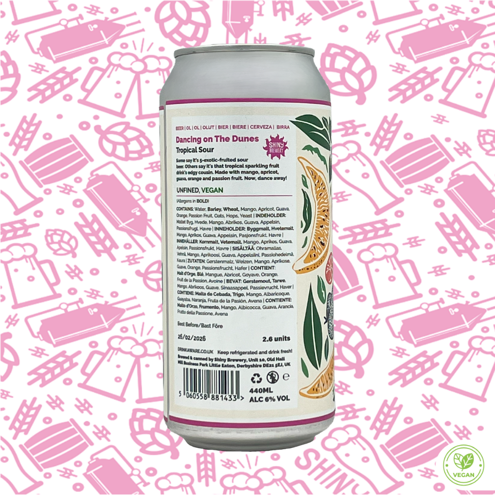 Dancing on the Dunes (5-Fruit Sour) 6.0%
