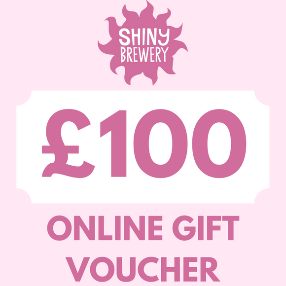 £100 Shiny Brewery Shopify E-Gift Voucher.